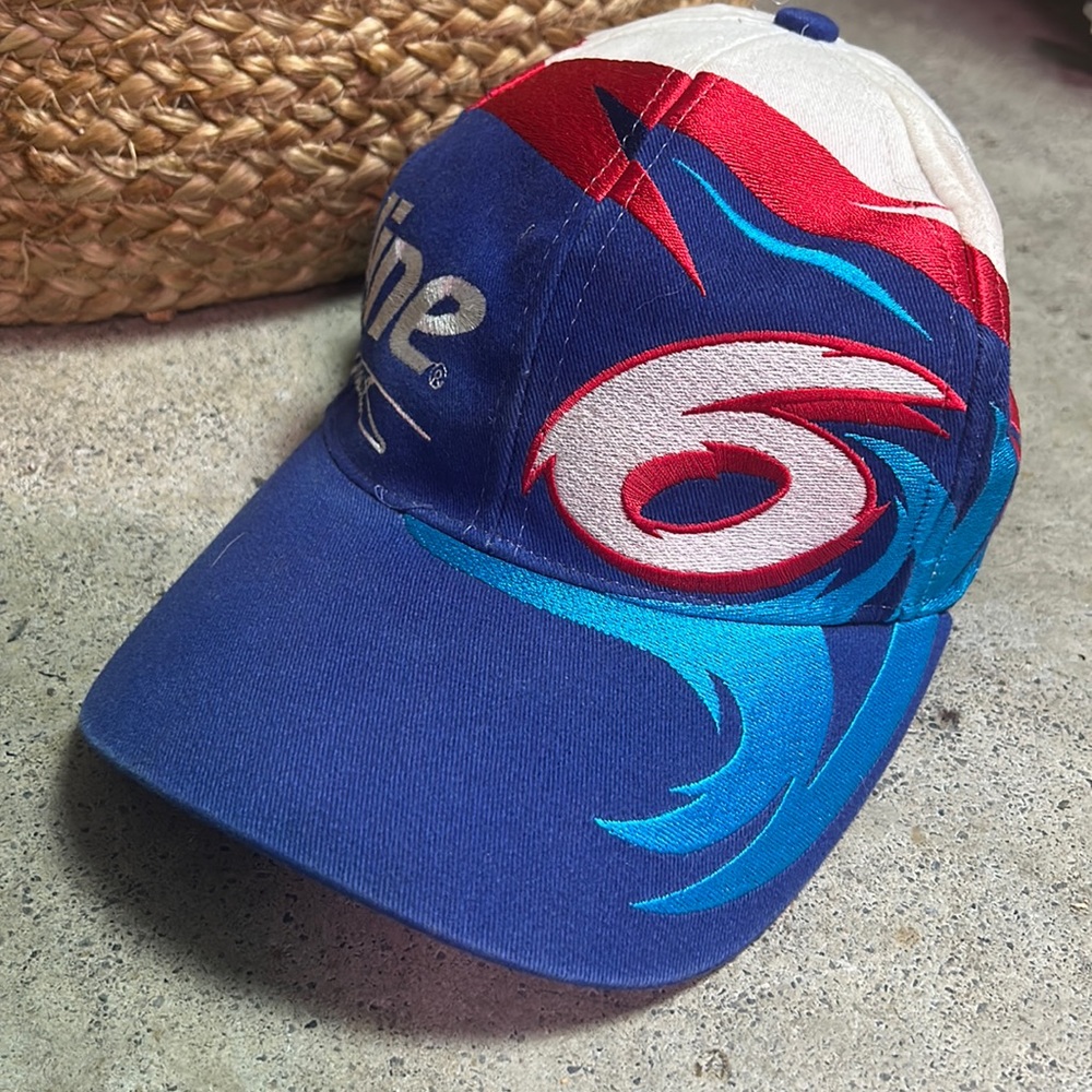 Vintage Sports Design 6 Mark Martin Valvoline NASCAR Hat Cap Adjustable Strap